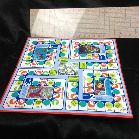 The Six Million Dollar Man Game REPLACEMENT Board Man Cave Decor Scuba Astronaut - Picture 10 of 12